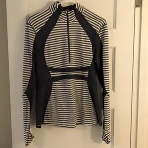Lululemon Long Sleeved Striped Pullover